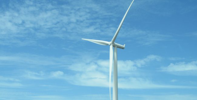 close up photo of white windmill